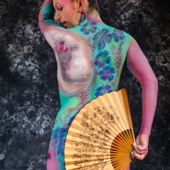Bodypainting Geisha