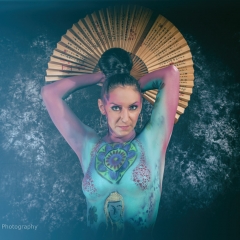 Bodypainting Geisha