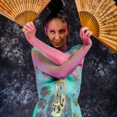 Bodypainting Geisha