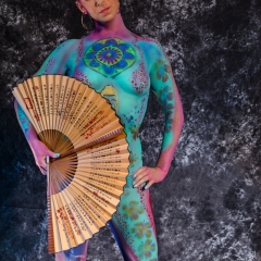 Bodypainting Geisha
