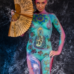 Bodypainting Geisha
