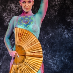 Bodypainting Geisha