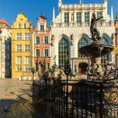 Gdansk - Artushof & Neptunbrunnen