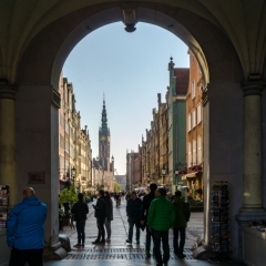 Gdansk - Blick durch das Goldene Tor
