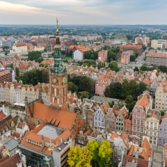 Gdansk - Aussicht von der Marienkirche