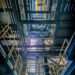 Müll-Schwelbrennanlage