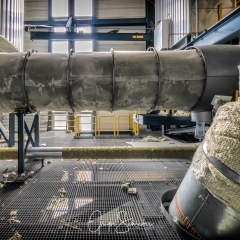 Müll-Schwelbrennanlage