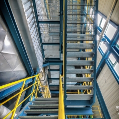 Müll-Schwelbrennanlage