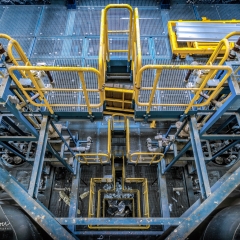 Müll-Schwelbrennanlage