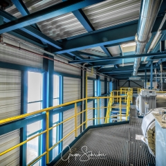 Müll-Schwelbrennanlage