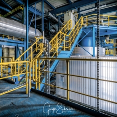 Müll-Schwelbrennanlage