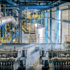 Müll-Schwelbrennanlage