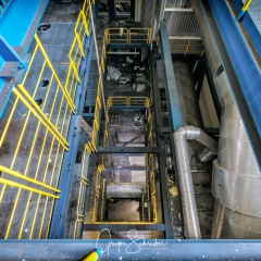 Müll-Schwelbrennanlage