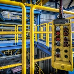 Müll-Schwelbrennanlage