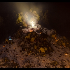 Pottenstein Lichterfest - Sieben Könige