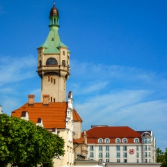 Sopot - Leuchtturm & Sheroton Hotel